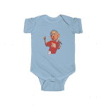 Rap Icon Eminem Colorful Pop Artwork Awesome Baby Bodysuit