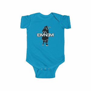 Rap Icon Eminem Venom Illustration Artwork Baby Bodysuit