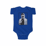 Rap Icon Eminem Wearing Hoodie Portrait Newborn Onesie