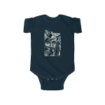 Rap Icon Marshall Mathers Eminem Comic Art Baby Onesie