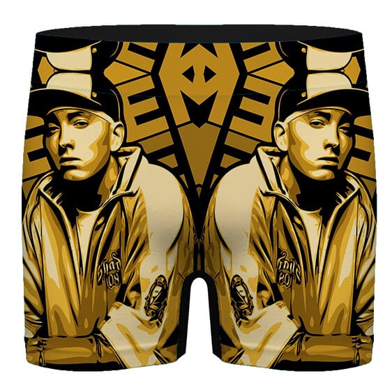 Rap Icon Slim Shady 08 Mirror Art Men's Boxer Shorts