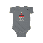 Rapper Eminem Cartoon Art Rap God Awesome Infant Bodysuit