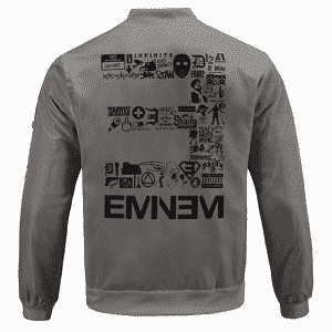 Rapper Eminem Icons Through The Years Awesome Bomber Jacket