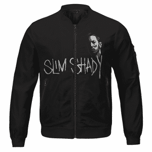 Rapper Marshall Mathers Slim Shady Silhouette Bomber Jacket