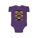 Rasta Colors Snoop Dogg Awesome Geometric Art Baby Romper