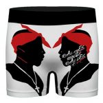 Real Eyez Realize Real Lies Tupac Art White Men's Underwear