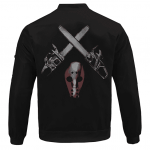 Shady XV Hockey Mask & Chainsaw Badass Eminem Bomber Jacket