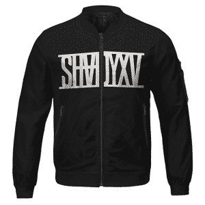 Shady XV Hockey Mask & Chainsaw Badass Eminem Bomber Jacket