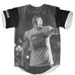 Slim Shady American Rapper Gray Eminem Baseball Shirt