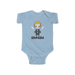 Slim Shady Angel Eminem Cute Chibi Art Adorable Infant Romper