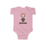 Slim Shady Angel Eminem Cute Chibi Art Adorable Infant Romper