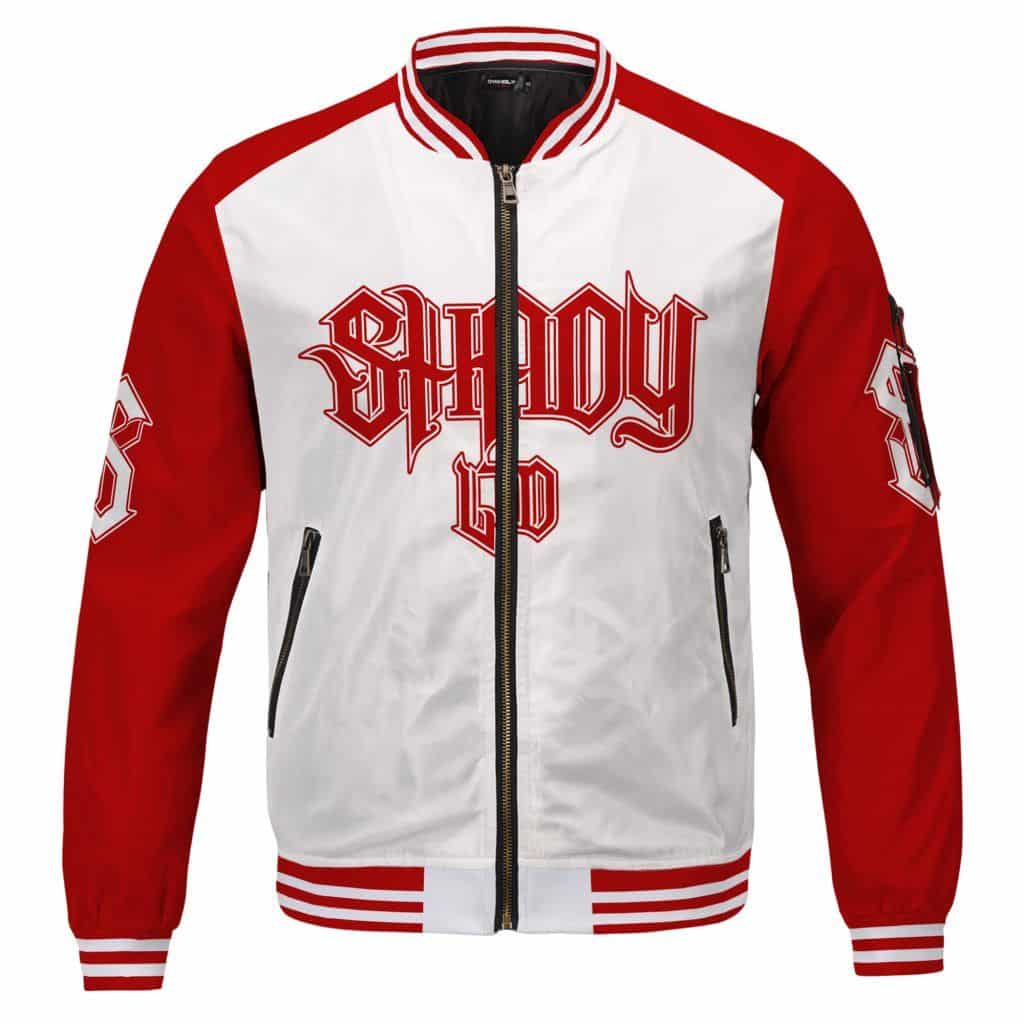 Slim Shady LTD Icon Logo Stylish Eminem Varsity Jacket - Rappers Merch