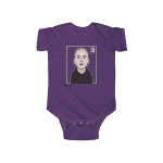 Slim Shady Marshall Mathers Cartoon Art Cool Infant Romper