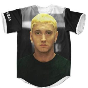 Slim Shady Yellow Hair Dope Eminem Baseball Jersey