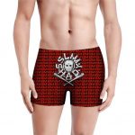 Slim Shady's Jason Mask Logo Eminem Pattern Men's Boxers