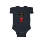Snoop Dogg Cartoon In Tracksuit Awesome Baby Bodysuit
