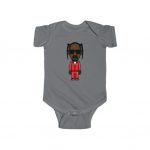 Snoop Dogg Cartoon In Tracksuit Awesome Baby Bodysuit