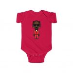 Snoop Dogg Cartoon In Tracksuit Awesome Baby Bodysuit