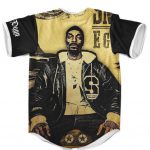Snoop Dogg Gangsta Vintage Style Art Baseball Uniform