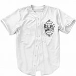 Snoop Dogg Rolling Worlds Minimalist White Baseball Jersey