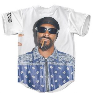 Snoop Dogg Smoking Joint Weed Unique Baseball Jersey