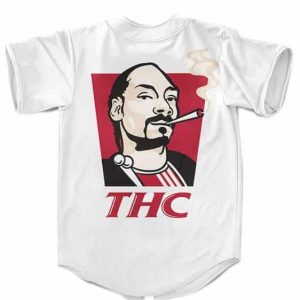 Snoop Dogg Smoking Weed KFC Parody THC Baseball Shirt