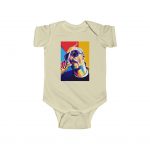 Snoop Dogg Smoking a Joint Geometric Art Baby Bodysuit