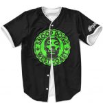 Snoop Dogg West Coast Neon Green Logo Baseball Shirt