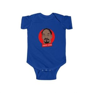 Snoop Doggy Dogg Minimalistic Portrait Awesome Baby Onesie