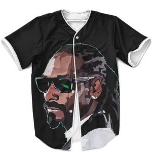 Stunning Snoop Dogg Minimalist Art Baseball Uniform