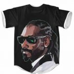 Stunning Snoop Dogg Minimalist Art Baseball Uniform