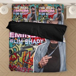 The Real Slim Shady Graffiti Art Eminem Bedclothes