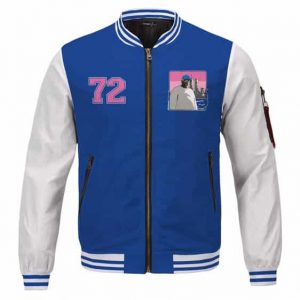 The World Is Yours Biggie Smalls Blue Varsity Jacket