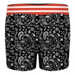 Thug Life 2Pac Makaveli Ride Obey Parody Dope Men's Boxers