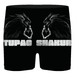 Thug Life Angel Tupac Shakur Tribute Art Black Men's Briefs