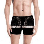 Thug Life Angel Tupac Shakur Tribute Art Black Men's Briefs