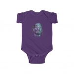 Trippy Snoop Dogg Art Purple Haze Dope Baby Bodysuit