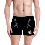 Trust Nobody Realistic 2Pac Makaveli Art Black Men's Boxers