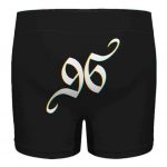 Tupac Amaru Shakur 96 Death Year Black Men's Boxer Briefs