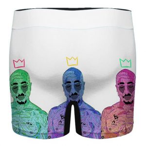 Tupac Amaru Shakur Zombie Grime Art Dope Men's Underwear