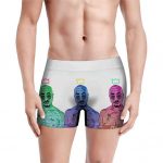 Tupac Amaru Shakur Zombie Grime Art Dope Men's Underwear