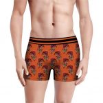 Tupac Makaveli Shakur Grime Art Pattern Dope Men's Boxers