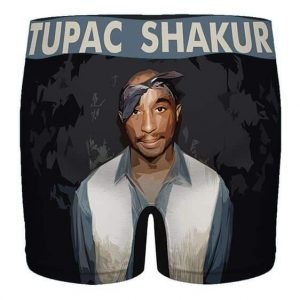 Tupac Makaveli Shakur Painting Artwork Cool Men's Boxers