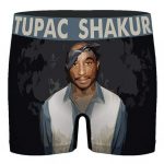 Tupac Makaveli Shakur Painting Artwork Cool Men's Boxers