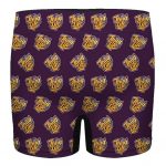 Tupac Makaveli Shakur Thug Life Pattern Purple Men's Briefs