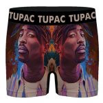Tupac Makaveli Wearing Bandana Art Stylish Men's Boxer