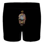 Tupac Shakur Colorful Graffiti Tribute Art Men's Underwear