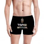 Tupac Shakur Colorful Graffiti Tribute Art Men's Underwear