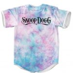 Unique Snoop Dogg Tie-Dye Pink Blue Baseball Uniform