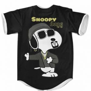 Unique Snoopy Snoop Dogg Parody Black Baseball Shirt